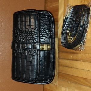 Vegan new baguette style bag